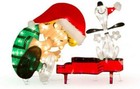 Lighted Schroeder And Dancing Snoopy Peanuts Charlie Brown Christmas Decor