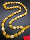 Amber Dust Miske Islamic Rosary Prayer 45 Beads Misbah                              