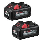 Milwaukee 2848-20kit M18 18v Tire Inflator W  2 - 6ah Batteries dual Bay Charger