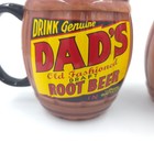 2 Dad s Rootbeer Barrel Mug Old Fashioned Draft Root Beer Ceramic Cup 18 Oz