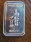 Rare Emperor Norton Of San Francisco 1 Troy Oz 999 Fine Silver Bar 