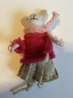 Wool Felt Mice Folk Art Handmade Figurine Felted