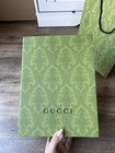 Gucci Magnetic Green Gift Box Only Empty 12     X 8 5    X 4 1 8    Fits A Handbag