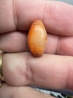 Ancient Nepali Agate Disc Bead 20 8 X 11 Mm Collectible Artisans Eye Bead Rare