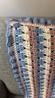 Vintage Granny Crochet Afghan Blanket Throw 62   x50   