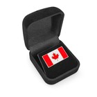 Canadian Canada Flag Enamel Lapel Pin With Magnetic Backing For Jacket  Backpack