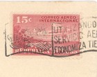 1931 Airmail Cover Havana To Belize British Honduras Interior Flight