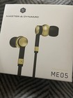 Master  daynamic Me05 Inear Wired Headphones Brass Brand New With Tag