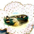 Antique Carnduff Saskatchewan Canada Souvenir Plate Dish Trinket Hand Painted