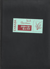 Canada Booklet  christmas    488q Tagged Mnh  2 Panes Of 10  5 Cents Value