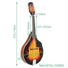 New  A-style Mandolin 4 Pairs String Cambered Wood High Quality