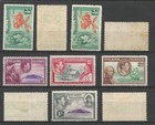 Pitcairn Islands Kgvi 1940s F   vf Mh part Og 9   value Definitive Group To 2 6