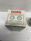 Vintage Excedrin Plastic Bottle Aspirin Analgesic Tablets With Box 1972