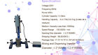 Digital High-speed Dispersion Machine Disperser Mixer For Lab 220v
