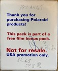 Vintage Unopened Promotional Nos Polaroid 600 Instant Film Exp 01 99