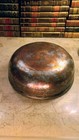 Antique 19th Century Persian   Islamic Tinned Copper Bowl - Hand Hammered signed