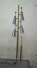 Mid Century Modern Atomic Futura Tension Adjust 1950 s Brass Vintage Floor Lamp