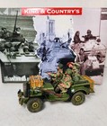 King   Country Mg029 Wwii Airborne Radio Jeep Figurine 1 32 Nib Rare  