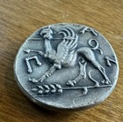 Panticapaeum Coin Circa 340-310  silver 