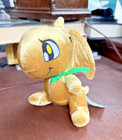 2007 Neopets Neopet Shoyru Gold Plushie Numbered   Coded