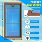 Wooden Tennis Racket Display Frame Wall Mounted Tennis Racket Storage Rack Di   