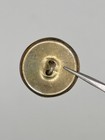 Vintage Ornate Brass Metal Button Antique Decorative Pattern