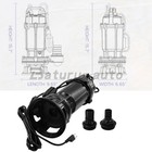 New Sewage Grinder Pump  Cast Iron Effluent Pump 220v 4200gph 1 Hp 2  Discharge