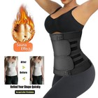 Waist Trainer Training Body Shaper Shapewear Underbust Cincher Tummy Belt Corset