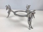Vintage Arthur Court Aluminum Bunny Rabbit Handstand Bowl Stand holder 1993