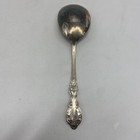 Rogers Bros Extra Plate Large Ornate  Serving Spoon 9  Vintage Silverplate