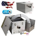 Stainless Grease Trap Interceptor Set Detachable For Kitchen Wastewater Useful