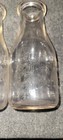 Vintage Pint Milk Bottles  Mtc 1-11-14  a Bottle Of Milk Is A Bottle Of Health 