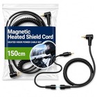    magnetic Heated Shield Cord  150cm Snowmobile Helmet Heated Visor Cord