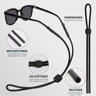 3 New Glasses Sunglasses Neck Strap Cord Eyeglasses Lanyard Retainer Safe Sports