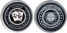 Card Guard - Ladies Pair Of Queens Silver Poker Protector  