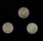 World Coins Mexico 1977  78    79  10 Centavos Bu  g741  Lot Of 3 Coins