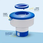 Heavy Duty 7  Pool Floating Chemical Dispenser Floater For 3  Chlorine Tablets
