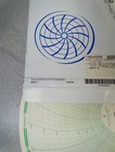 Graphic Controls Circular Recording Chart Paper 00235978 For Foxboro  Box Of 100