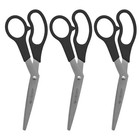 Westcott Value Line Stainless Steel All-purpose Scissor 8   Bent  Pack Of 3
