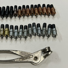 Cleco Sheet Metal Fastener Kit Stubby Pliers 40 30 21 10