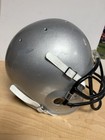 Vintage Schutt Pro Air Ii Football Silver Helmet Red Dot Med  Chin Strap Mask