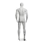Male White Plastic Unbreakable Mannequin Display Dress Form  ps-mnip-egw