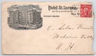 1905 Hotel St Lorenz Richard Meares New York City Advertising Cover
