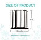 Regalo Easy Step Extra Tall Walk-through Baby Safety Gate 