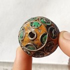 Extremely Rare Ancient Roman Amulet Pendant Very Stunning Silver Color