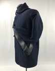 Black Leather Baldric With Brass Breastplate