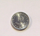 St thomas-prince Islands 1971 10 Centavos Unc Coin