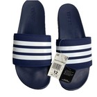 Adidas Slides Sandals Unisex Adilette Boost Black Mens Adilette Comfort Blue