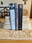 Vintage Italian Natural Stone Marble  Bookends Art Deco
