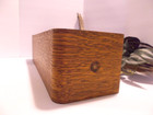 Antique Sewing Machine Cabinet Wooden Drawer Does Not Have Knob Or Pull